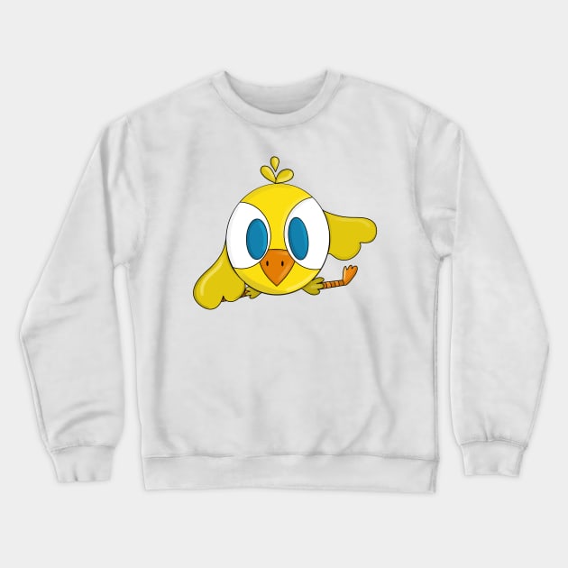 Little chick Crewneck Sweatshirt by Tatismallart